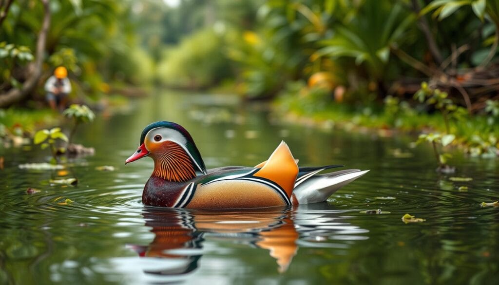 Mandarin duck conservation