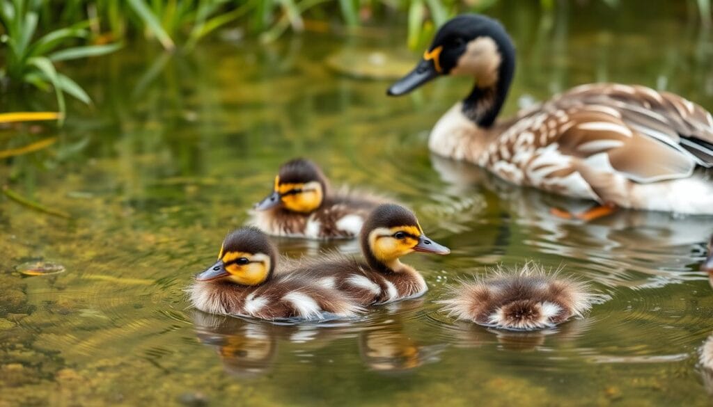 Harlequin duckling care
