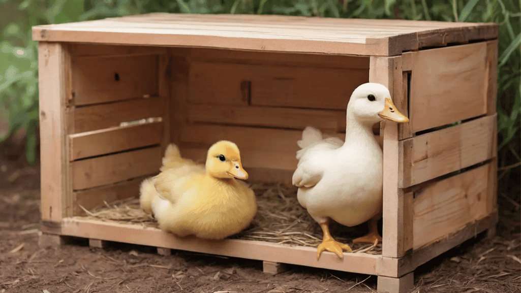 duck home and enclosure