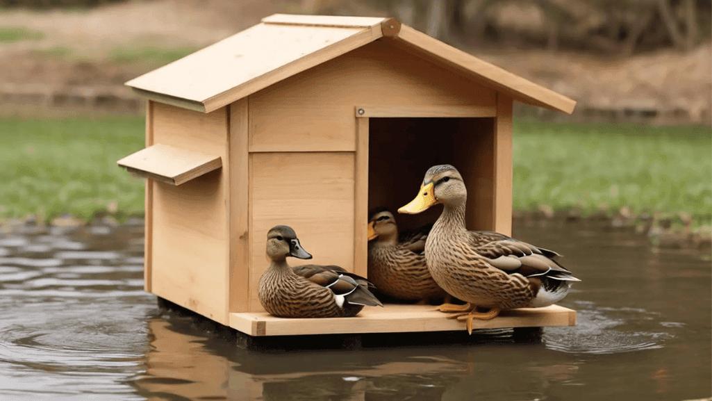 secure duck house